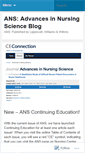 Mobile Screenshot of ansjournalblog.com
